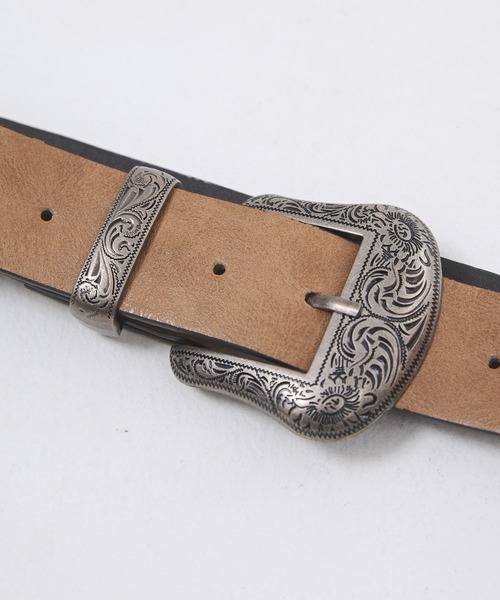 セール】アンティークシルバーバックルベルト（ベルト）｜d.i.a.