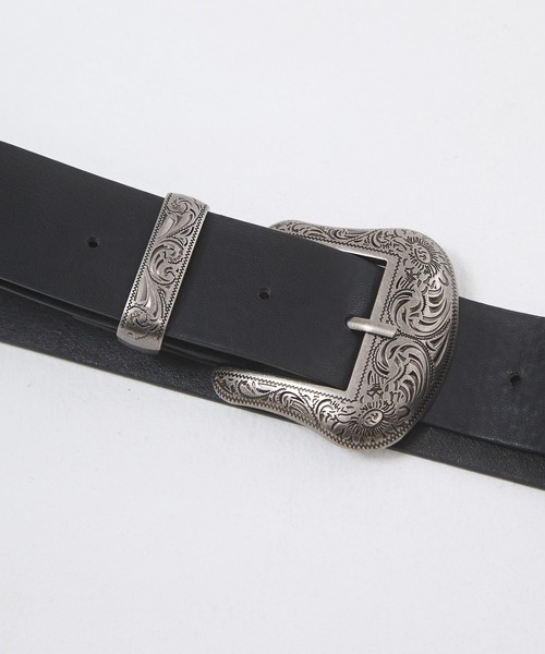 セール】アンティークシルバーバックルベルト（ベルト）｜d.i.a.