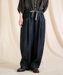 Brocante（ブロカント）の「[Brocante / ブロカント] 5/1綾デニム バロンパンツ（デニムパンツ）」
