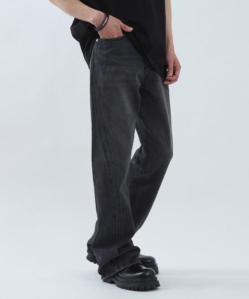 improves(インプローブス)の「フレア デニムパンツ(デニムパンツ・メンズ・ブルー/ブラック・SMALL/LARGE/MEDIUM)」の18枚目の写真