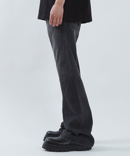 improves(インプローブス)の「フレア デニムパンツ(デニムパンツ・メンズ・ブルー/ブラック・SMALL/LARGE/MEDIUM)」の12枚目の写真