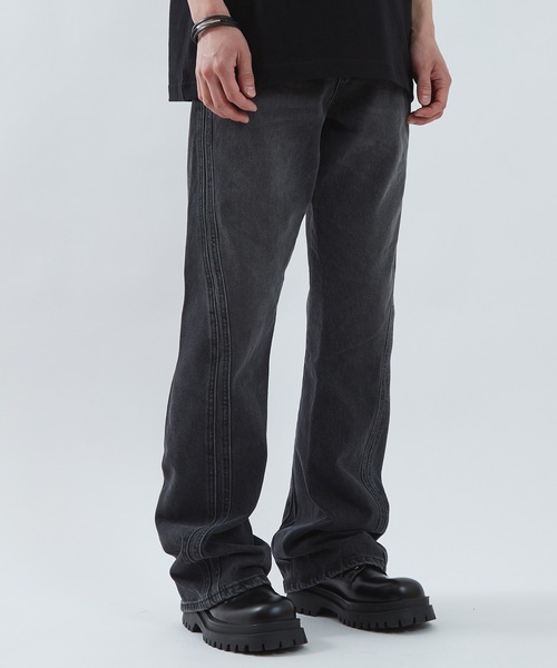improves(インプローブス)の「フレア デニムパンツ(デニムパンツ・メンズ・ブルー/ブラック・SMALL/LARGE/MEDIUM)」の14枚目の写真