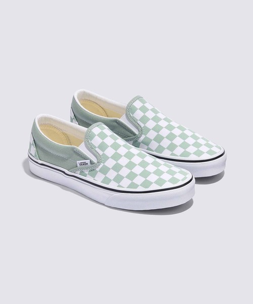 VANS(バンズ)の「クラシック スリッポン(スリッポン・メンズ・オレンジ/オリーブ・5/5.5/6/6.5/7/7.5/8/8.5/9/9.5/10/10.5/11/12/4/4.5/11.5)」の9枚目の写真