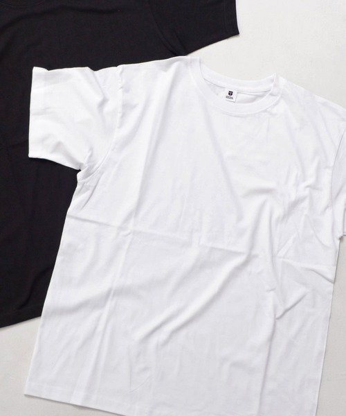 SILVER BULLET(シルバーバレット)の「『SILVER BULLET SELECT AP/シルバーバレットセレクト』NEWTRAL 5.6oz Standard Essentials Tee(Tシャツ/カットソー・メンズ・チャコール/ネイビー/サンドベージュ/ロイヤルブルー/レッド/A/ダークグリーン/B/ブラック/スモークピンク/ライトブルー/ホワイト・M/L/XL/S)」の2枚目の写真