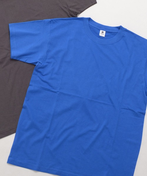 SILVER BULLET(シルバーバレット)の「『SILVER BULLET SELECT AP/シルバーバレットセレクト』NEWTRAL 5.6oz Standard Essentials Tee(Tシャツ/カットソー・メンズ・チャコール/ネイビー/サンドベージュ/ロイヤルブルー/レッド/A/ダークグリーン/B/ブラック/スモークピンク/ライトブルー/ホワイト・M/L/XL/S)」の8枚目の写真