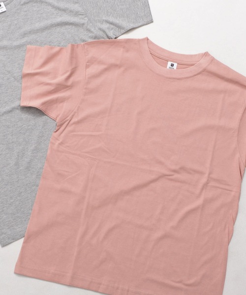 SILVER BULLET(シルバーバレット)の「『SILVER BULLET SELECT AP/シルバーバレットセレクト』NEWTRAL 5.6oz Standard Essentials Tee(Tシャツ/カットソー・メンズ・チャコール/ネイビー/サンドベージュ/ロイヤルブルー/レッド/A/ダークグリーン/B/ブラック/スモークピンク/ライトブルー/ホワイト・M/L/XL/S)」の9枚目の写真