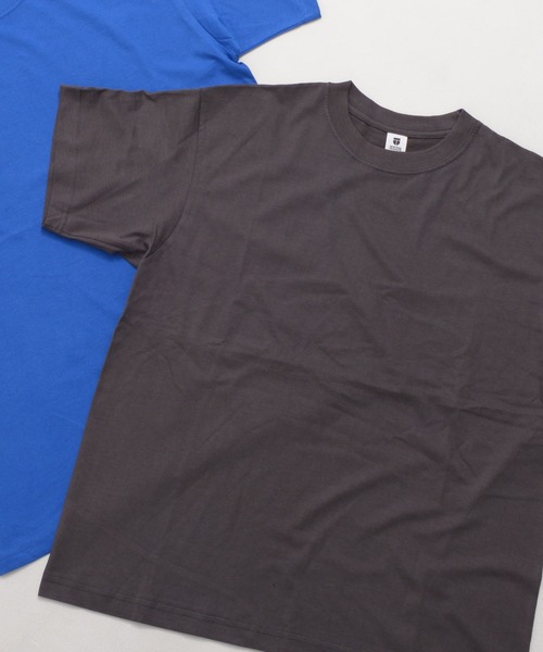 SILVER BULLET(シルバーバレット)の「『SILVER BULLET SELECT AP/シルバーバレットセレクト』NEWTRAL 5.6oz Standard Essentials Tee(Tシャツ/カットソー・メンズ・チャコール/ネイビー/サンドベージュ/ロイヤルブルー/レッド/A/ダークグリーン/B/ブラック/スモークピンク/ライトブルー/ホワイト・M/L/XL/S)」の4枚目の写真