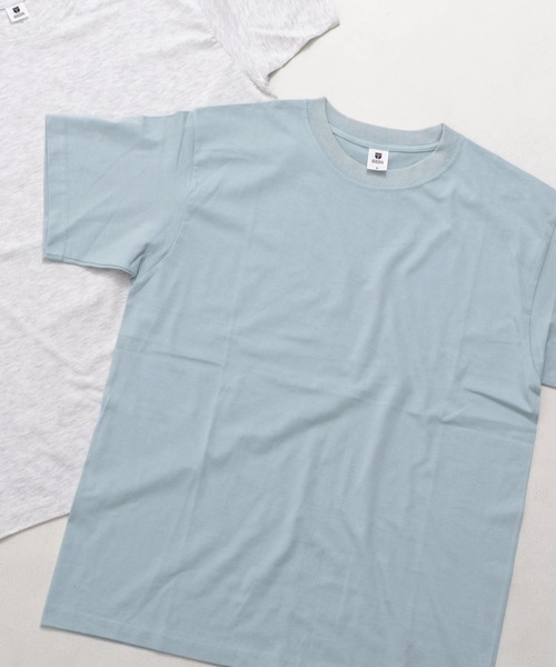 SILVER BULLET(シルバーバレット)の「『SILVER BULLET SELECT AP/シルバーバレットセレクト』NEWTRAL 5.6oz Standard Essentials Tee(Tシャツ/カットソー・メンズ・チャコール/ネイビー/サンドベージュ/ロイヤルブルー/レッド/A/ダークグリーン/B/ブラック/スモークピンク/ライトブルー/ホワイト・M/L/XL/S)」の1枚目の写真