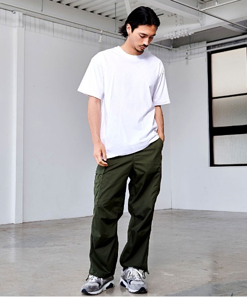SILVER BULLET(シルバーバレット)の「『SILVER BULLET SELECT AP/シルバーバレットセレクト』NEWTRAL 5.6oz Standard Essentials Tee(Tシャツ/カットソー・メンズ・チャコール/ネイビー/サンドベージュ/ロイヤルブルー/レッド/A/ダークグリーン/B/ブラック/スモークピンク/ライトブルー/ホワイト・M/L/XL/S)」の16枚目の写真