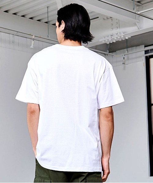 SILVER BULLET(シルバーバレット)の「『SILVER BULLET SELECT AP/シルバーバレットセレクト』NEWTRAL 5.6oz Standard Essentials Tee(Tシャツ/カットソー・メンズ・チャコール/ネイビー/サンドベージュ/ロイヤルブルー/レッド/A/ダークグリーン/B/ブラック/スモークピンク/ライトブルー/ホワイト・M/L/XL/S)」の15枚目の写真
