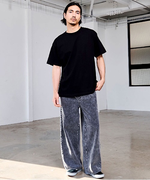 SILVER BULLET(シルバーバレット)の「『SILVER BULLET SELECT AP/シルバーバレットセレクト』NEWTRAL 5.6oz Standard Essentials Tee(Tシャツ/カットソー・メンズ・チャコール/ネイビー/サンドベージュ/ロイヤルブルー/レッド/A/ダークグリーン/B/ブラック/スモークピンク/ライトブルー/ホワイト・M/L/XL/S)」の19枚目の写真