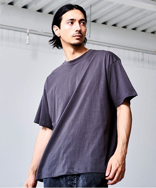 SILVER BULLET(シルバーバレット)の「『SILVER BULLET SELECT AP/シルバーバレットセレクト』NEWTRAL 5.6oz Standard Essentials Tee(Tシャツ/カットソー・メンズ・チャコール/ネイビー/サンドベージュ/ロイヤルブルー/レッド/A/ダークグリーン/B/ブラック/スモークピンク/ライトブルー/ホワイト・M/L/XL/S)」の21枚目の写真