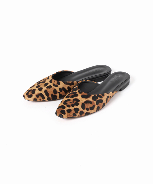 セール】Spick & Span レオパードミュール（その他シューズ）｜Spick