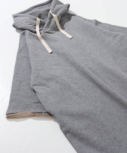 KRIFF MAYER Lady's Collection（クリフメイヤーレディースコレクション）の「【綿100％】ざっくり裏毛7分袖ワンピース（ワンピース・レディース・イエロー/ベージュ/グレー/ナチュラル/カラフル/ブラック/パープル・MEDIUM/LARGE）」の3枚目の写真