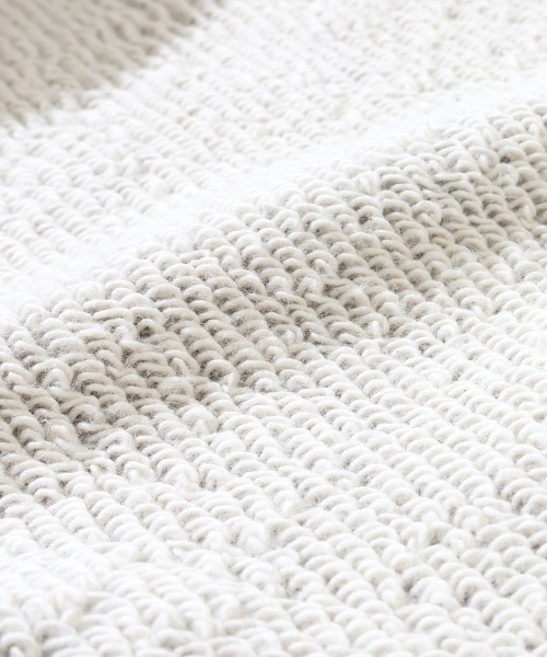 KRIFF MAYER Lady's Collection（クリフメイヤーレディースコレクション）の「【綿100％】ざっくり裏毛7分袖ワンピース（ワンピース・レディース・イエロー/ベージュ/グレー/ナチュラル/カラフル/ブラック/パープル・MEDIUM/LARGE）」の22枚目の写真