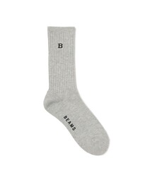 BEAMS（ビームス）の「Bロゴ クルーソックス（ソックス/靴下）」
