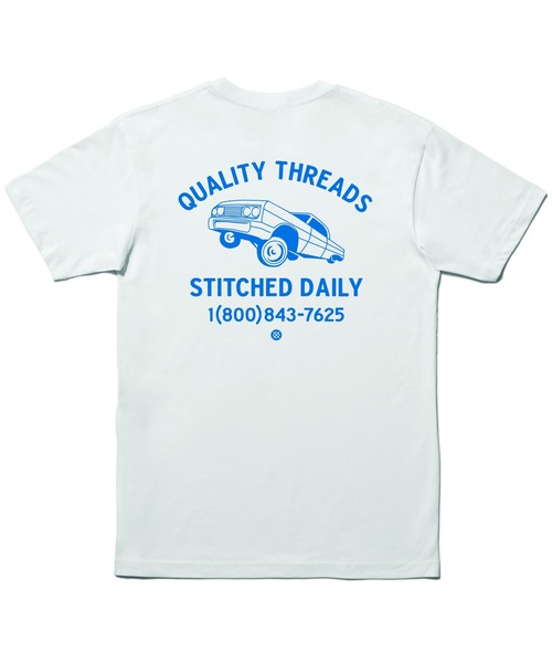 STANCE(スタンス)の「【STANCE/スタンス】バックプリントTシャツ QUALITY THREADS TEE(Tシャツ/カットソー・メンズ・ホワイト・LARGE/X-LARGE/MEDIUM)」の1枚目の写真