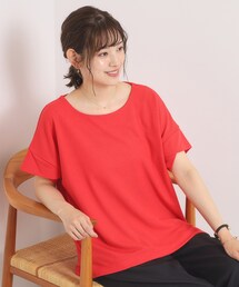 【接触冷感／吸水速乾／洗濯機OK】サカリバ袖タックプルオーバー