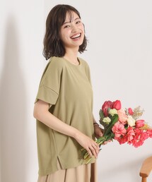 ITS'DEMO | 【接触冷感／吸水速乾／洗濯機OK】サカリバ袖タックプルオーバー(Tシャツ/カットソー)