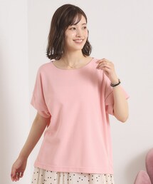 【接触冷感／吸水速乾／洗濯機OK】サカリバ袖タックプルオーバー