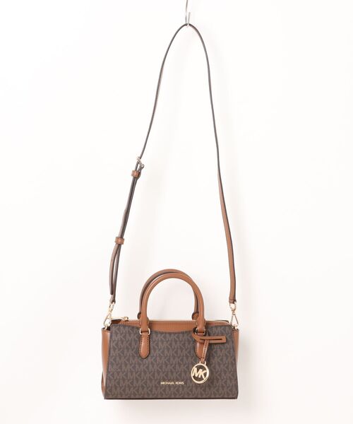 MICHAEL KORS(マイケルコース)の「ARDEN SM TZ MSGR クロスボディ(ショルダーバッグ・レディース・ブラウン・FREE)」の1枚目の写真