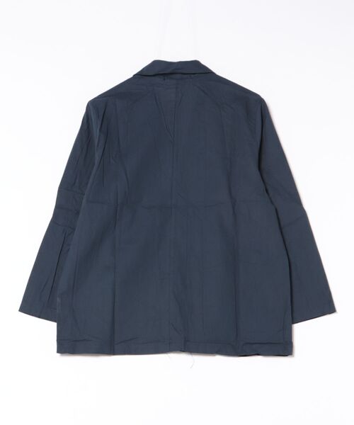 BLANC FICELLE(ブランフィセル)の「Tシャツの上に羽織るだけでキマる軽量ジャケット(テーラードジャケット・メンズ・ネイビー/ナチュラル・M/L/XL)」の3枚目の写真