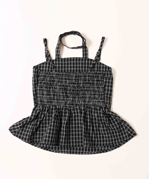 WC（ダブル シー）の「《2点セット》チョーカーセットチェックキャミソール（その他トップス・レディース・ブラック/ホワイト・FREE）」の8枚目の写真