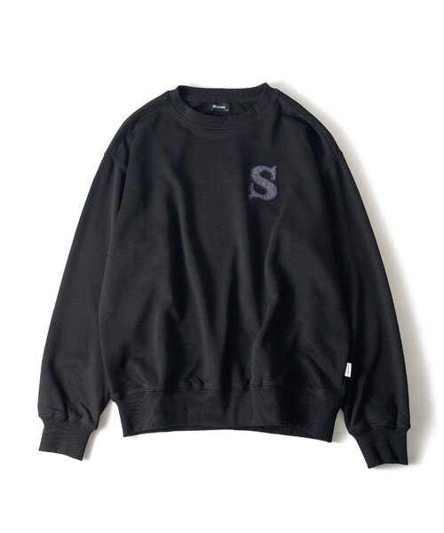 Subciety（サブサエティ）の「Paisley patched sweatshirt（スウェット・メンズ・アッシュグレー/ブラック/ネイビー・SMALL/MEDIUM/LARGE/X-LARGE）」の13枚目の写真