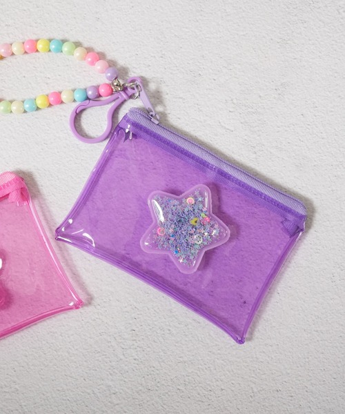 セール】【 Jelly moo / ジェリームー 】 カラフル ビニール クリア 星
