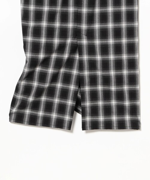 Ray BEAMS（レイビームス）の「チェック シャーリング タイトスカート（スカート・レディース・ブラック/レッド・1/0）」の13枚目の写真