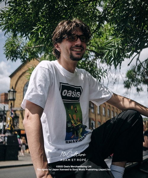 ADAM ET ROPE'(アダムエロペ)の「【oasis 10Culture / ADAM ET ROPE'】Artwork design TSH(Tシャツ/カットソー・メンズ・レッド系その他5/チャコールグレー/ブラック系その他/イエロー系その他2/ホワイト系その他2/グレー/レッド系その他4/ブルー系その他5/ブルー系その他4/ブルー系その他2/ブラック系その他2/イエロー系その他4/ベージュ系その他3/ブルー系その他/グリーン系その他/ミント/ベージュ系その他4/ホワイト系その他/イエロー系その他5/イエロー系その他・XL/L/M)」の10枚目の写真