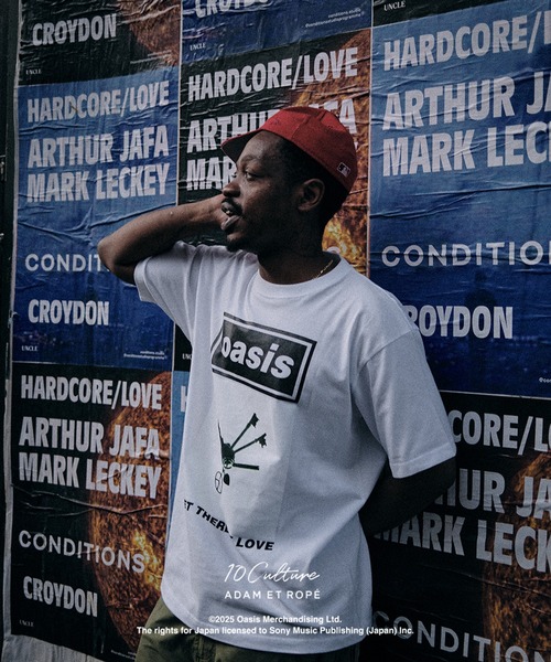 ADAM ET ROPE'(アダムエロペ)の「【oasis 10Culture / ADAM ET ROPE'】Artwork design TSH(Tシャツ/カットソー・メンズ・レッド系その他5/チャコールグレー/ブラック系その他/イエロー系その他2/ホワイト系その他2/グレー/レッド系その他4/ブルー系その他5/ブルー系その他4/ブルー系その他2/ブラック系その他2/イエロー系その他4/ベージュ系その他3/ブルー系その他/グリーン系その他/ミント/ベージュ系その他4/ホワイト系その他/イエロー系その他5/イエロー系その他・XL/L/M)」の3枚目の写真