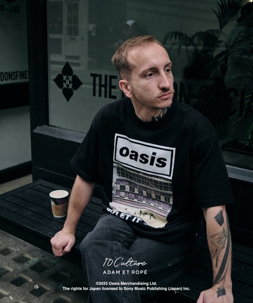 ADAM ET ROPE'(アダムエロペ)の「【oasis 10Culture / ADAM ET ROPE'】Artwork design TSH(Tシャツ/カットソー・メンズ・レッド系その他5/チャコールグレー/ブラック系その他/イエロー系その他2/ホワイト系その他2/グレー/レッド系その他4/ブルー系その他5/ブルー系その他4/ブルー系その他2/ブラック系その他2/イエロー系その他4/ベージュ系その他3/ブルー系その他/グリーン系その他/ミント/ベージュ系その他4/ホワイト系その他/イエロー系その他5/イエロー系その他・XL/L/M)」の19枚目の写真