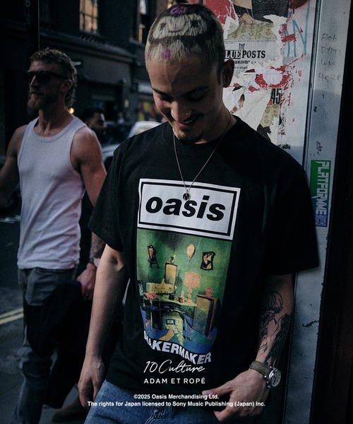 アダムエロペ 10C × Oasis オアシス コラボ 長袖Tシャツ　XL oasis」と10のカルチャーをバックグラウンドにした「10Culture