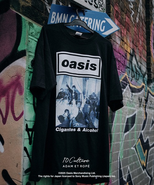 oasis 10Culture / ADAM ET ROPE'】Artwork design TSH（Tシャツ