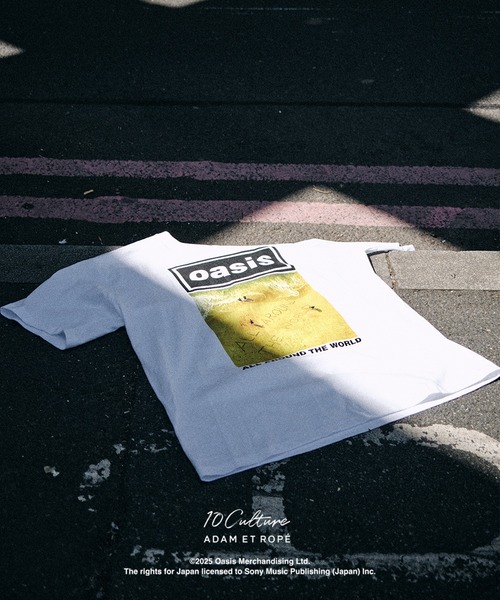 新品未開封oasis 10Culture ADAM ET ROPE Tシャツ oasis 10Culture / ADAM ET ROPE'】Artwork design TSH（Tシャツ