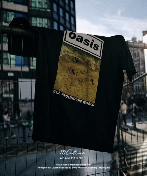 新品未開封oasis 10Culture ADAM ET ROPE Tシャツ 昨年即完売のoasis 10Culture / ADAM ET ROPE'の25SS新作Tシャツ