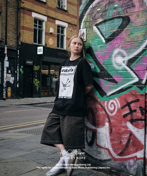 oasis 10Culture / ADAM ET ROPE'】Artwork design TSH（Tシャツ