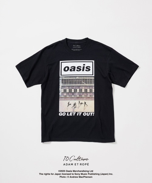 oasis 10Culture / ADAM ET ROPE'】Artwork design TSH（Tシャツ