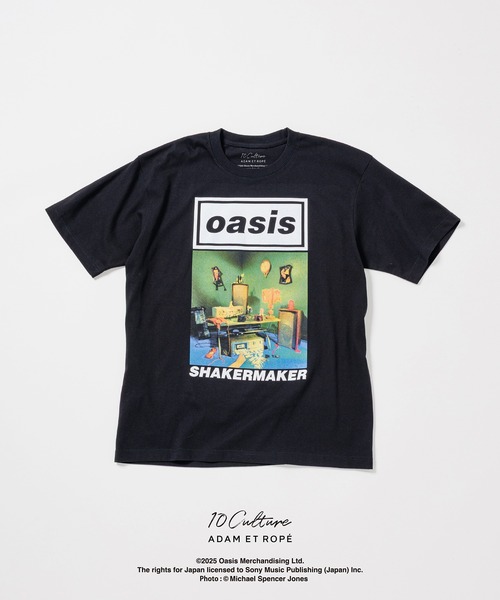 oasis　10Culture　Tシャツ / ADAM ET ROPÉ oasis 10Culture / ADAM ET ROPE'】Artwork design TSH（Tシャツ