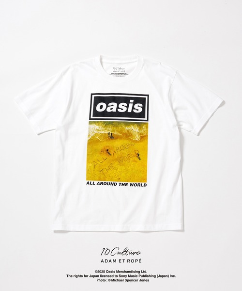 新品未開封oasis 10Culture ADAM ET ROPE Tシャツ oasis 10Culture / ADAM ET ROPE'】Artwork design TSH（Tシャツ