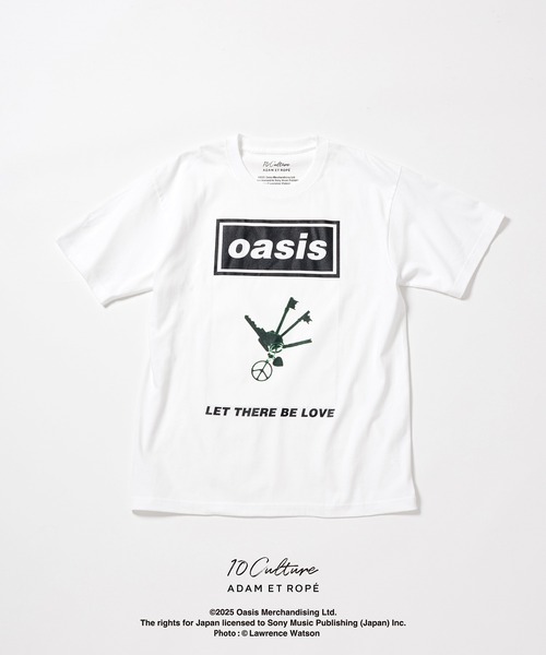 oasis 10Culture / ADAM ET ROPE'】Artwork design TSH（Tシャツ