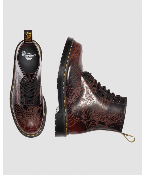 Dr. Martens(ドクターマーチン)の「Dr. Martens/ドクターマーチン 1460 PHOENIX 8 ホール ブーツ 41390600(ブーツ・メンズ・チェリーレッド・UK6/UK7/UK8/UK9/UK10/UK11)」の4枚目の写真