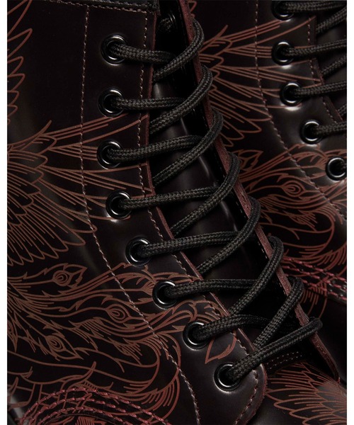Dr. Martens(ドクターマーチン)の「Dr. Martens/ドクターマーチン 1460 PHOENIX 8 ホール ブーツ 41390600(ブーツ・メンズ・チェリーレッド・UK6/UK7/UK8/UK9/UK10/UK11)」の2枚目の写真