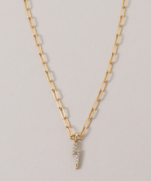 SLOBE IENA（スローブイエナ）の「Theia Jewelry/テイア ジュエリー チェーンネックレス 81445N0016（ネックレス・レディース・ゴールド・FREE）」の3枚目の写真