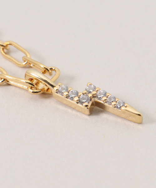 SLOBE IENA（スローブイエナ）の「Theia Jewelry/テイア ジュエリー チェーンネックレス 81445N0016（ネックレス・レディース・ゴールド・FREE）」の8枚目の写真