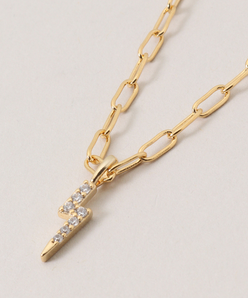 SLOBE IENA（スローブイエナ）の「Theia Jewelry/テイア ジュエリー チェーンネックレス 81445N0016（ネックレス・レディース・ゴールド・FREE）」の9枚目の写真