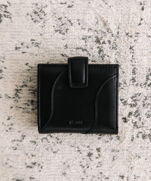 Beau're(ヴュレ)の「【BEAURE/ビュレ】S-pattern Mini ウォレット(財布・レディース・シルバー/ブラック/グリーン/イエロー・FREE)」の2枚目の写真