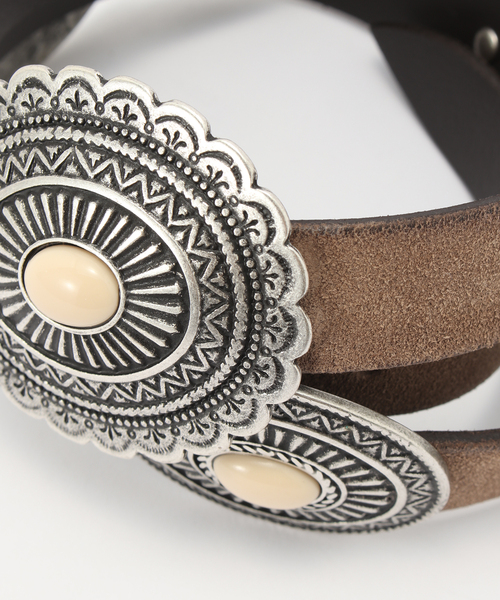 Deuxieme Classe 【プントヴィータ】 コンチョベルト PUNTOVITA/プントヴィータ】CONCHO BELT（ベルト）｜Puntovita（プント