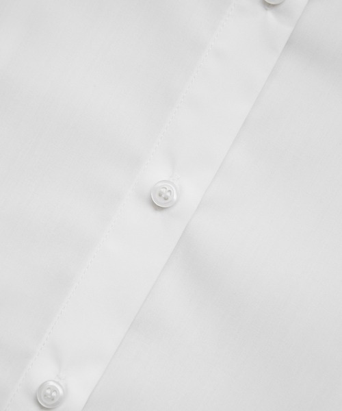 ROPE' PICNIC（ロペピクニック）の「着丈が選べるバルーンスリーブシャツブラウス/イージーケア（シャツ/ブラウス・レディース・オフホワイト/ブラック/キャメル・38/T38）」の4枚目の写真